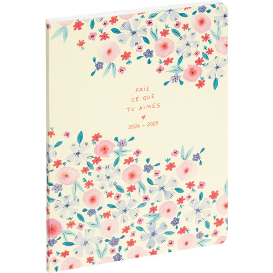 Agenda semainier bureau 15x21cm Julie Adore