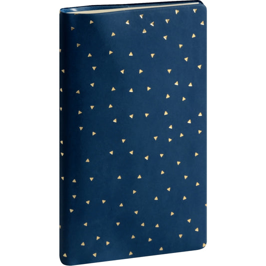 Agenda semainier Méline 9x16cm Bleu nuit