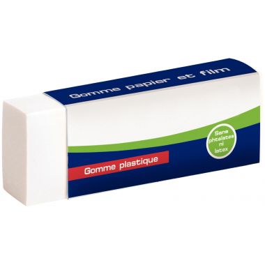 Gomme plastique Majuscule