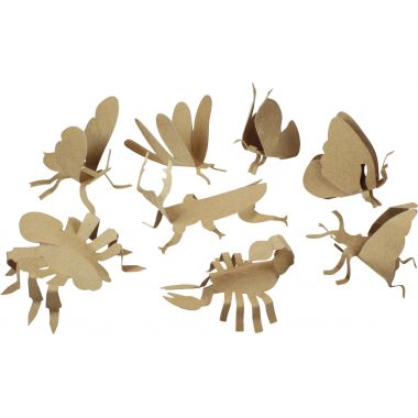 Kit de 24 sculptures insectes PLAYMAIS Mosaïc