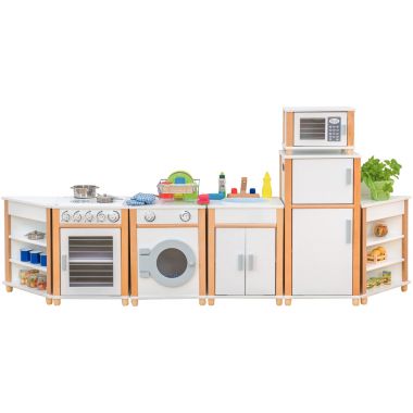 Desserte de rangement d'angle pour cuisine