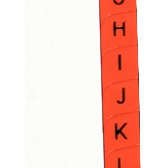 Jeu de 26 intercalaires alphabétiques en carte Mylar, format A4