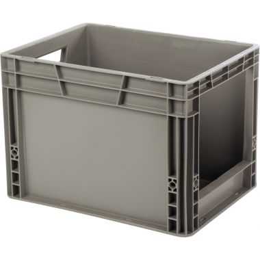 Bac de manutention avec ouverture 25L 40x30x29cm