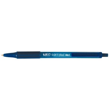 Stylo bille Soft Feel rétractable bleu