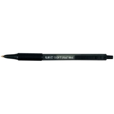 Stylo bille Soft Feel rétractable noir