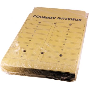Paquet de 50 pochettes courrier intérieur 260x330mm