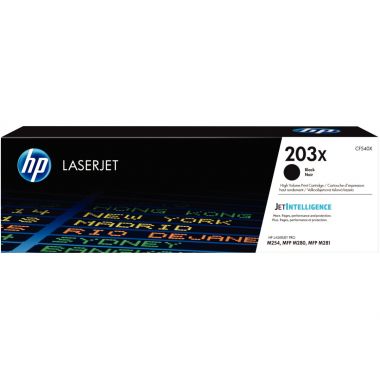 HP 203X toner noir grande capacité authentique (CF540X)