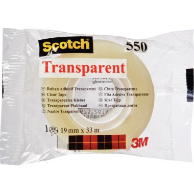 Scotch - Rouleau adhésif transparent 19mmx33m - 23195