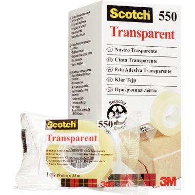 Scotch - Rouleau adhésif transparent 19mmx33m - 23195