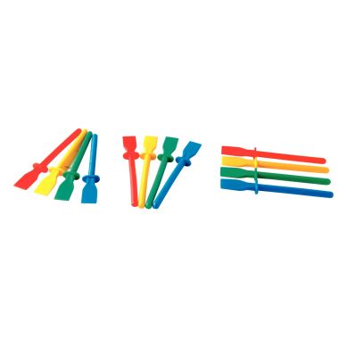Sac de 12 spatules plastique