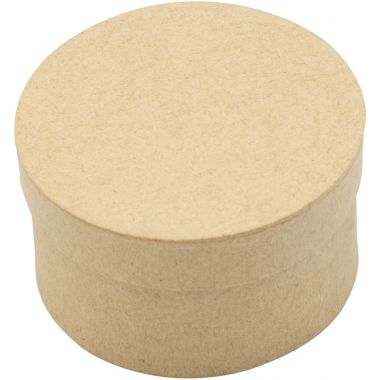 Lot de 10 boîtes rondes en carton