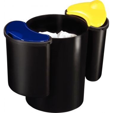 Kit tri sélectif 1 corbeille avec 2 compartiments