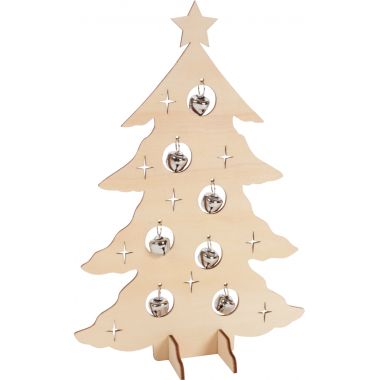 Lot 10 sapins sur pied + clochettes