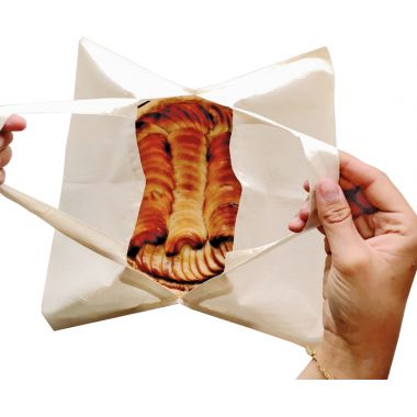 Lot de 10 sacs à tarte en coton 40 cm