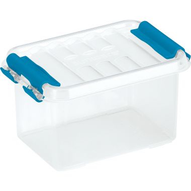 Boite de rangement QLINE 0,4L transparente