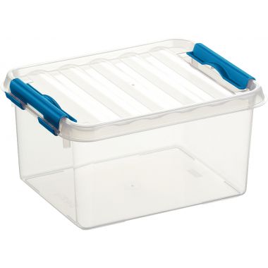 Boite de rangement QLINE 2L transparente
