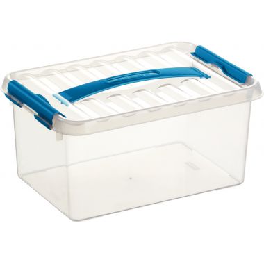 Boite de rangement QLINE 6L transparente