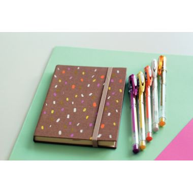 Pochette de 8 stylos gel Signo pailletés
