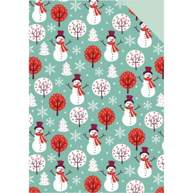 Paquet de 40 feuilles carton décoration assorties format 25 x 35 cm thème Noël