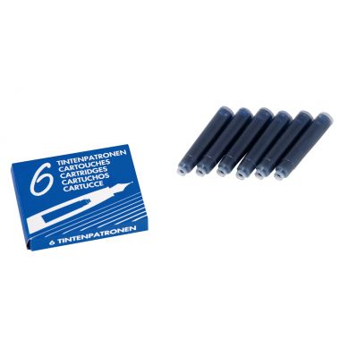 Étui de 6 cartouches d'encre internationales bleues - 12230