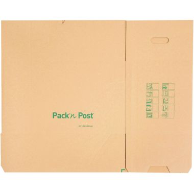 Paquet de 10 cartons déménagement 637x340x360mm