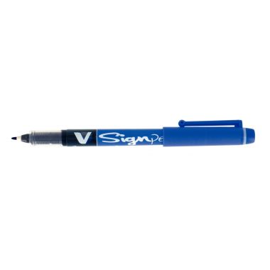 Pilot - Stylo Feutre VSign Pen bleu - 4902505134678