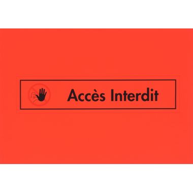 Boîte de 100 étiquettes Flaconuo multi-usages 210x297mm coloris rouge