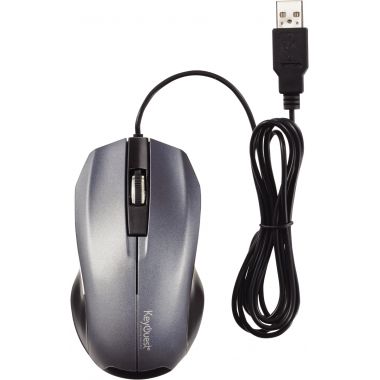 Souris filaire optique KeyOuest Expert couleur gris