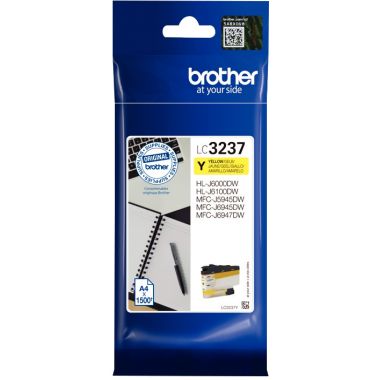 Brother LC3237Y cartouche jet d'encre jaune haute capacité authentique