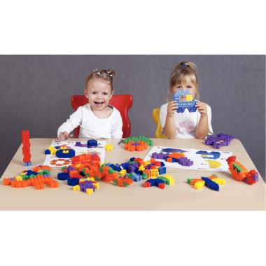 Bac de 300 briques MORPHUN Junior Rainbow