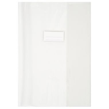 Paquet de 10 protèges-cahier épaisseur 21/100ème 21x29,7cm PVC cristal incolore