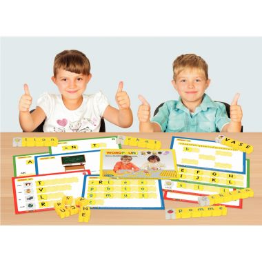 Sachet de 90 lettres minuscules 3x3 cm
