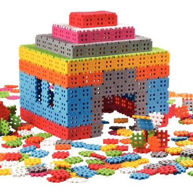 Jeu de construction mini gaufres 500 pièces