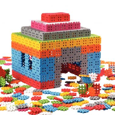 Jeu de construction mini gaufres 500 pièces