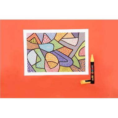 Seau de 26 marqueurs Posca Festif dont 6 offerts