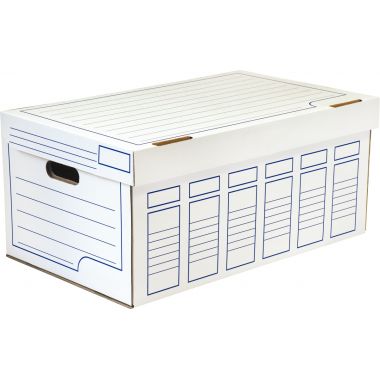 Paquet de 5 containers d'archives avec couvercle MBUSINESS