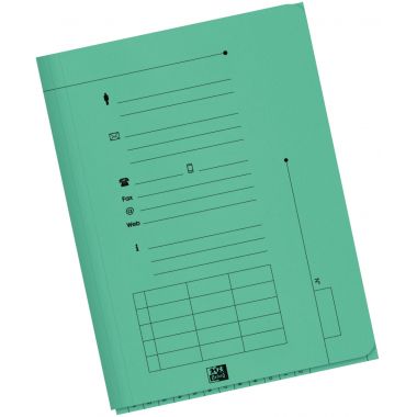 Paquet de 25 chemises HV pour dossiers suspendus, vert