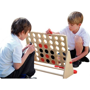 4 en ligne géant en bois