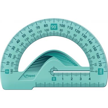 Rapporteur 180° 12cm incassable