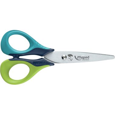 Blister ciseaux SENSOFT pour gaucher 13cm
