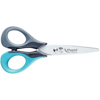 Blister ciseaux SENSOFT pour gaucher 13cm