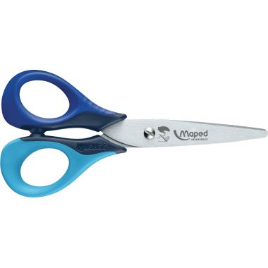 Blister ciseaux SENSOFT pour gaucher 13cm