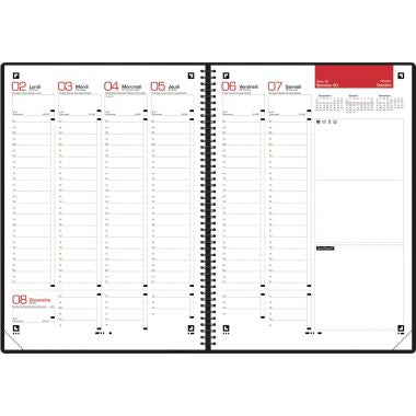 Agenda semainier My Fab 21x29,7cm gris