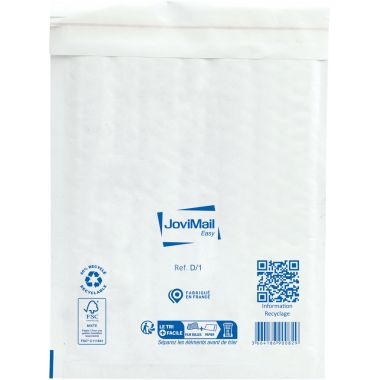 JoviMail - Paquet de 10 pochettes blanches bulles d'air 270x360mm - H/5 153100153