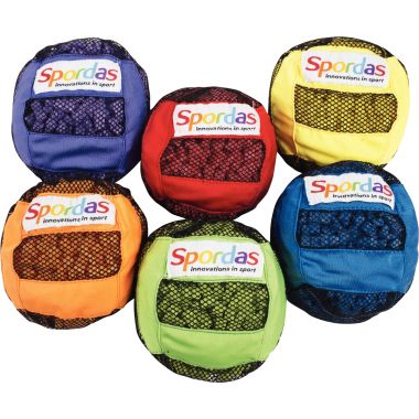 Sachet de 6 balles de motricité diamètre 8cm