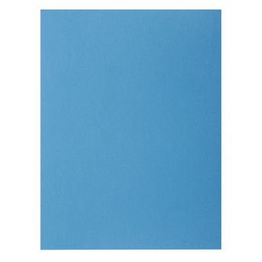 Exacompta - Paquet de 100 chemises 210g ROCK"S format 24X32 cm, bleu - 210019E