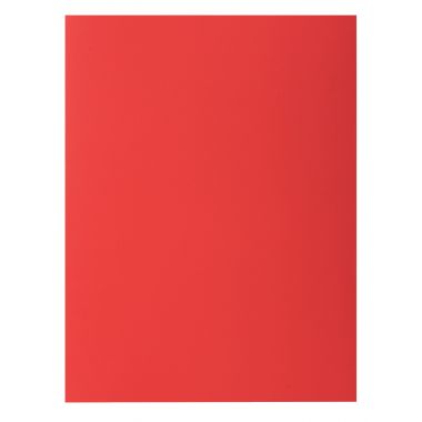 Exacompta - Paquet de 100 chemises 210g ROCK"S format 24x32 cm, rouge - 210012E