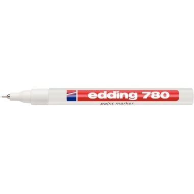 Marqueur peinture permanent E780 pointe fine blanc