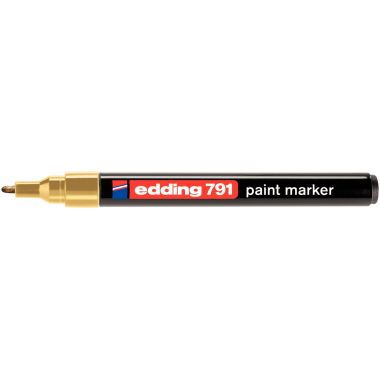 Marqueur peinture permanent E791 pointe ogive or