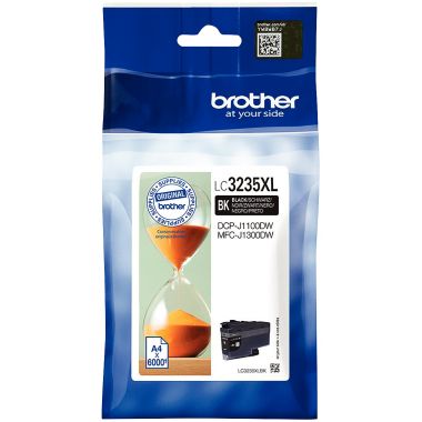 Brother SABLIER cartouche jet d'encre noire haute capacité authentique (LC3235XLBK)